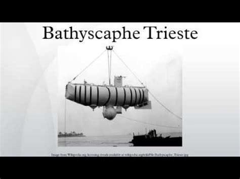 the Trieste bathyscaphe youtube